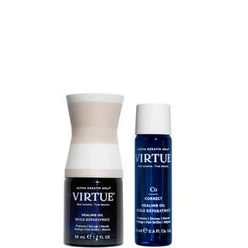 推荐VIRTUE Heal and Shine Hair Oil Duo for Dry or Damaged Hair商品
