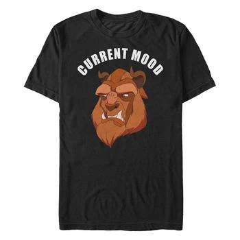 Disney | Disney Men's Beauty and the Beast Current Mood, Short Sleeve T-Shirt 额外7折, 额外七折