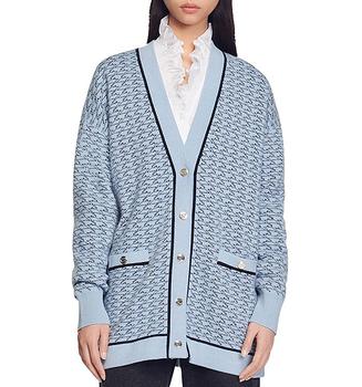 sandro开衫, Sandro | Preston Oversized Cardigan商品图片 独家减免邮费