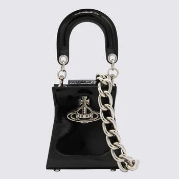 推荐VIVIENNE WESTWOOD BLACK LEATHER KELLY MINI TOTE BAG商品