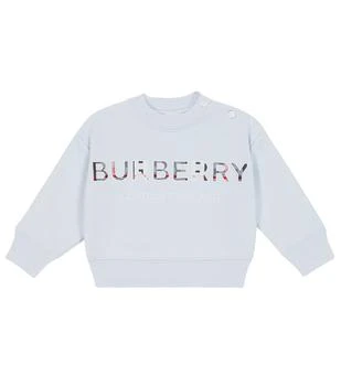 Burberry | Baby embroidered cotton sweatshirt 