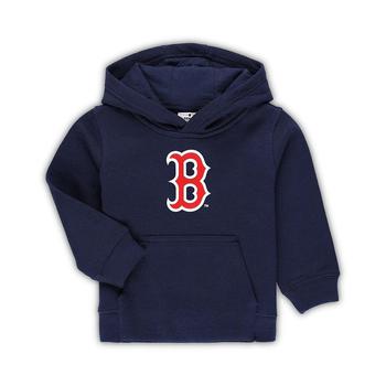 商品Outerstuff | Toddler Boys and Girls Navy Boston Red Sox Team Primary Logo Fleece Pullover Hoodie,商家Macy's,价格¥287图片