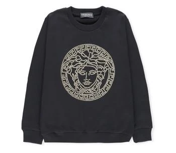 推荐Versace Kids Medusa-Studded Crewneck Sweatshirt商品