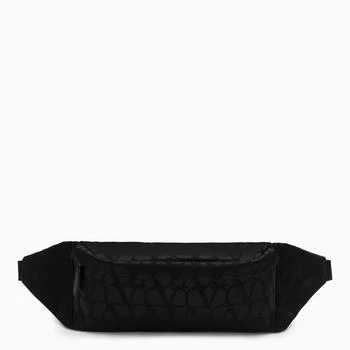 Valentino | Black Iconographe nylon waist bag,商家The Double F,价格¥6895