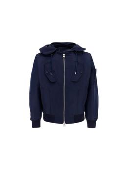 推荐Alexander Mcqueen Men's  Blue Other Materials Down Jacket商品