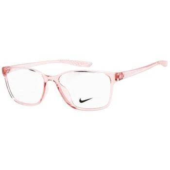 推荐Nike Unisex Eyeglasses - Clear Demo Lens Pink Foam Square Plastic Frame | 7027 682商品