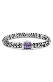 DEVATA | Sterling Silver Semiprecious Stone Chain Bracelet,商家Nordstrom Rack,价格¥1201