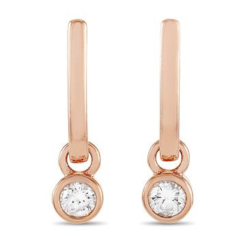 商品LB Exclusive | 14K Rose Gold 0.40 ct Diamond Earrings,商家Jomashop,价格¥4917图片