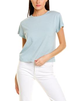 Vince, Vince | Vince Neppy Stripe Shrunken T-Shirt商品图片 3.1折