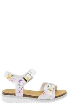 推荐Monnalisa Floral-Printed Open-Toe Sandals商�品