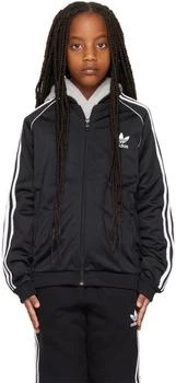 Adidas | 黑色 Adicolor SST 儿童运动夹克 7折