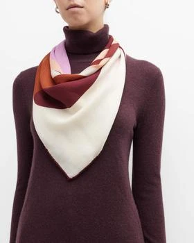 Loro Piana | Abstract Cashmere Scarf 