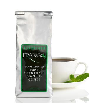 商品Frango Chocolates | Frango Flavored Coffee, 12 oz Decaffeinated Chocolate Mint Flavored Coffee,商家Macy's,价格¥67图片