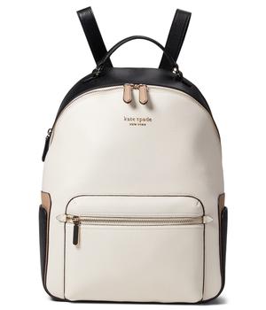 kate spade包双肩包, Kate Spade | Hudson Color-Blocked Pebbled Leather Large Backpack商品图片 