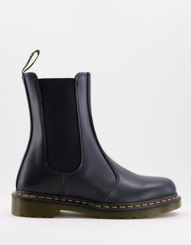 Dr. Martens | Dr Martens 2976 hi chelsea boots in black smooth商品图片,8折×额外8折, 额外八折