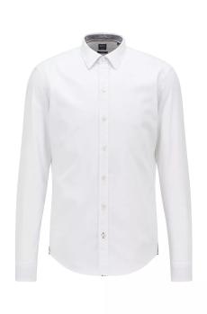 推荐HUGO BOSS 男士衬衫白色 50468326-100商品