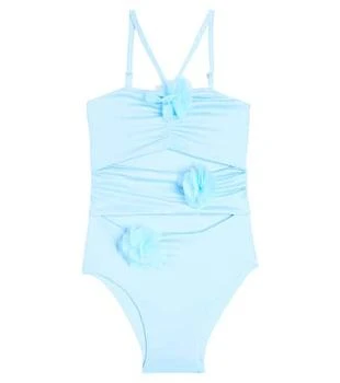 MONNALISA | 花卉贴花连体泳衣,商家MyTheresa CN,价格¥1184