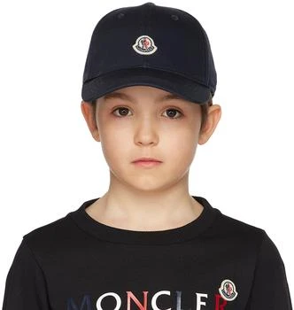 Moncler | Kids Navy Baseball Cap,商家Ssense US,价格¥909
