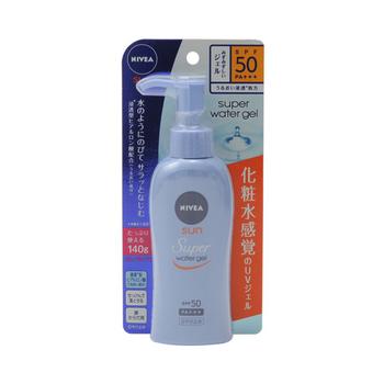 巴伯尔防晒, nivea/妮维雅 | NIVEA 妮维雅2018新版水感防晒保湿啫喱SPF50・PA+++ 140g商品图片 额外8.2折x额外9折, 额外八二折, 额外九折