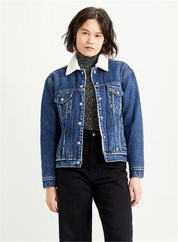 李维斯牛仔外套, Levi's | levis Women Blue Denim商品图片 