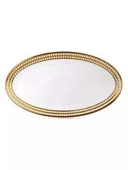 L'Objet | Perlée Oval Platter,商家Saks Fifth Avenue,价格¥7022