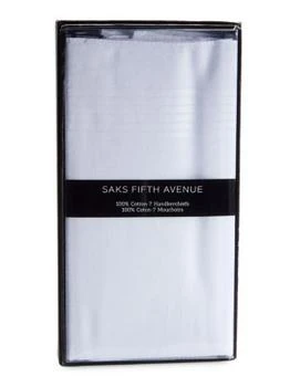 Saks Fifth Avenue | 7-Piece Cotton Handkerchiefs,商家Saks OFF 5TH,价格¥112