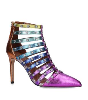 推荐Leather Embellished Octavia Ankle Boots 100商品