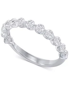 Macy's | Diamond Band (1 ct. t.w.) in 14k White Gold,商家Macy's,价格¥8223