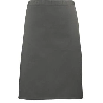 Premier | Ladies/Womens Mid-Length Apron (Dark Grey) (One Size),商家Verishop,价格¥100