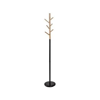 Honey Can Do | Modern Freestanding Coat with Round Base Wood Tree Stand,商家Macy's,价格¥449