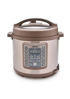 商品Aroma Housewares Professional MTC-8016 Digital Pressure Cooker, 6 quart, Brown图片