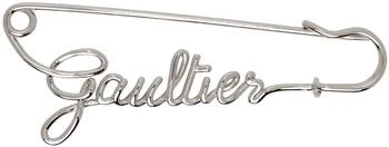 Jean Paul Gaultier | Silver 'The Gaultier Safety Pin' Brooch,商家Ssense US,价格¥628