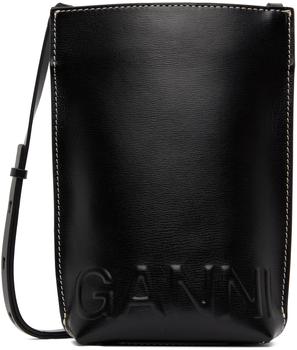 ganni包, Ganni | Black Small Banner Bag商品图片 额外8.5折, 额外八五折