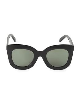 推荐49MM Round Cat Eye Sunglasses商品