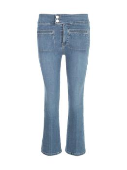 FRAME | Frame Le Hardy Cropped Flared Jeans商品图片,8.6折