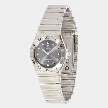 欧米茄星座怎么样, [二手商品] Omega | Omega Grey Stainless Steel Constellation 1572.51 Women's Wristwatch 25 mm商品图片 