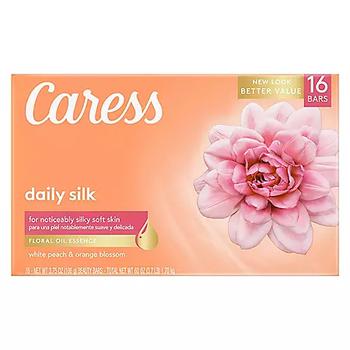 推荐Caress Silkening Beauty Bar, Daily Silk (3.75 oz., 16 ct.)商品
