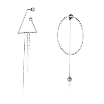 Burberry | Asymmetrical Ball Chain Drop Earrings商品图片,2.5折, 满$275减$25, 满减
