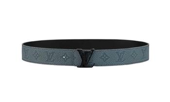 lv皮带, Louis Vuitton | Louis Vuitton 40MM Reversible Grey/Black Mens Belt M0573U商品图片 