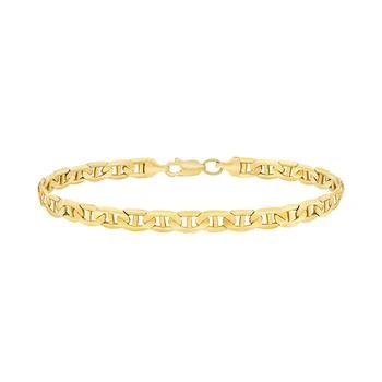 Macy's | Men's Solid Mariner Chain Bracelet (5-5/8mm) in 10k Gold,商家Macy's,价格¥5725