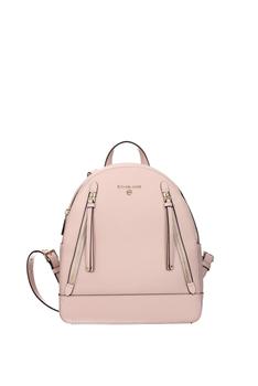 mk双肩包图片, Michael Kors | Backpacks and bumbags brooklyn md Leather Pink Soft Pink商品图片 7折