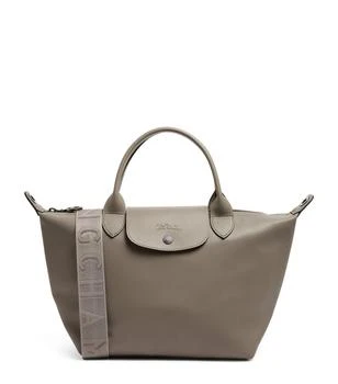 推荐Medium Leather Le Pliage Top-Handle Bag商品