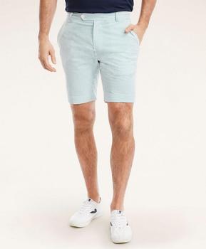 Brooks Brothers | Cotton Seersucker Stripe Shorts商品图片,4折