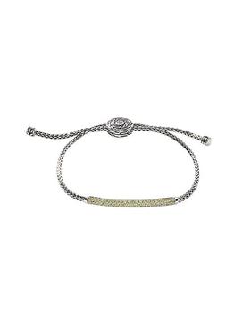 John Hardy | Classic Chain Sterling Silver & Peridot Bar Bracelet商品图片,