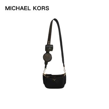 推荐MK 女包 送女友礼物 迈克·科尔斯 MICHAEL KORS 21秋冬 黑色中号单肩包组合包 32F1GT9C6C BLACK商品