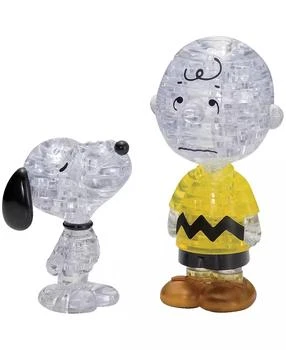 BePuzzled | 3D Crystal Peanuts Snoopy Charlie Brown Puzzle Set, 77 Pieces,商家Macy's,价格¥210