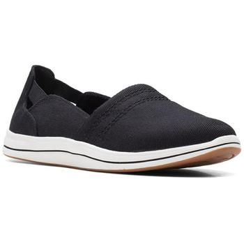 秋装Pad Lifestyle, Cloudsteppers by Clarks | Cloudsteppers by Clarks Womens Breeze Step Canvas Lifestyle Slip-On Sneakers商品图片 5折