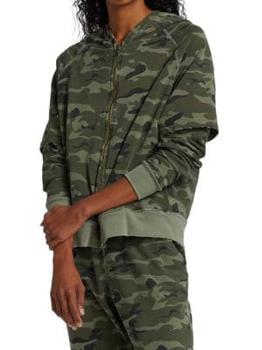 推荐Zepplin Zip-Up Camouflage Hoodie商品