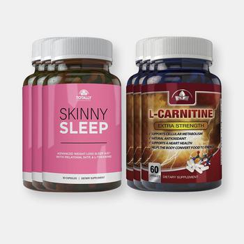 商品Totally Products | Skinny Sleep and L-Carnitine Combo Pack,商家Verishop,价格¥436图片