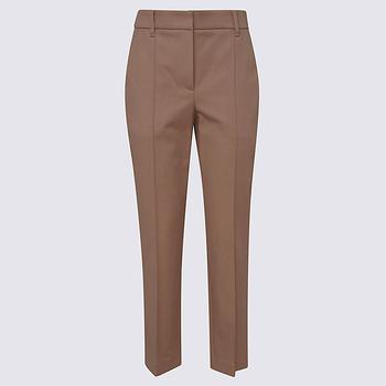 Brunello Cucinelli | Brunello Cucinelli Trousers Brown商品图片,7.4折
